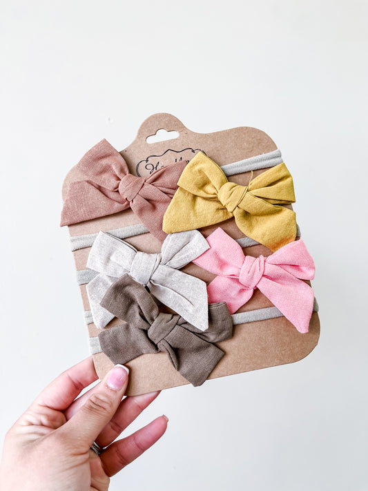 Autumn Bloom Bow Set