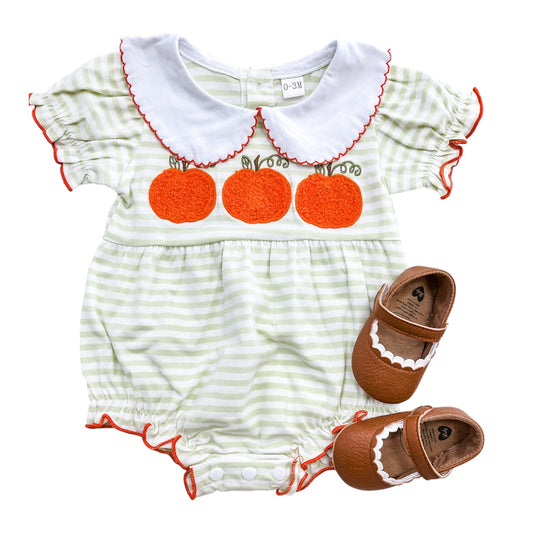 Three Little Pumpkins Romper