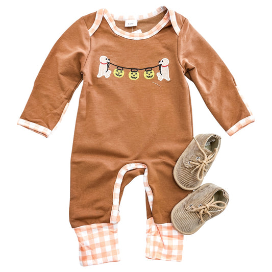 Ghostly Lanterns Romper