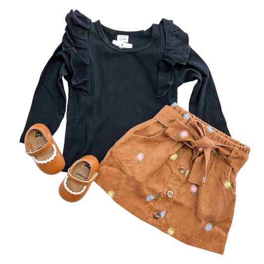 Corduroy Blossoms Outfit