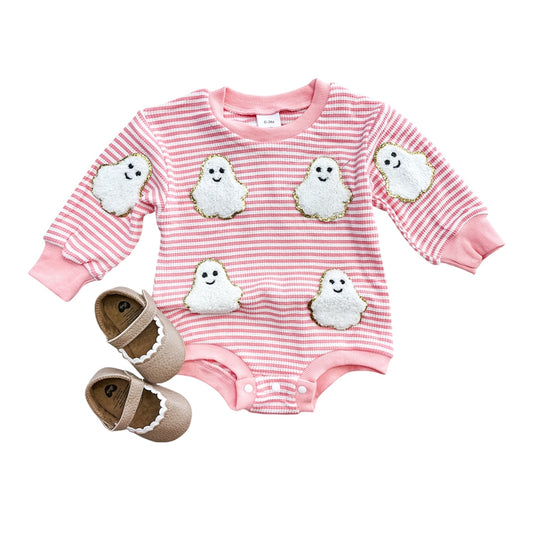 Little Ghostie Stripe Bubble