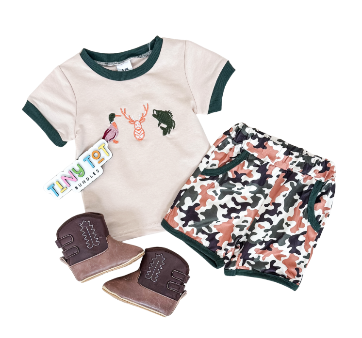 Hunting Shorts Set