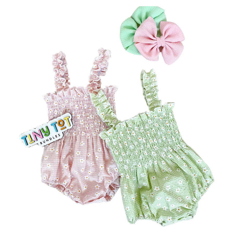 Ava Scrunch Romper