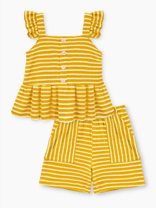 Lemon Twist Shorts Set