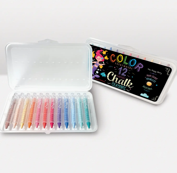 Color Everywhere Twistable Chalk Crayons | Magical Mermaids