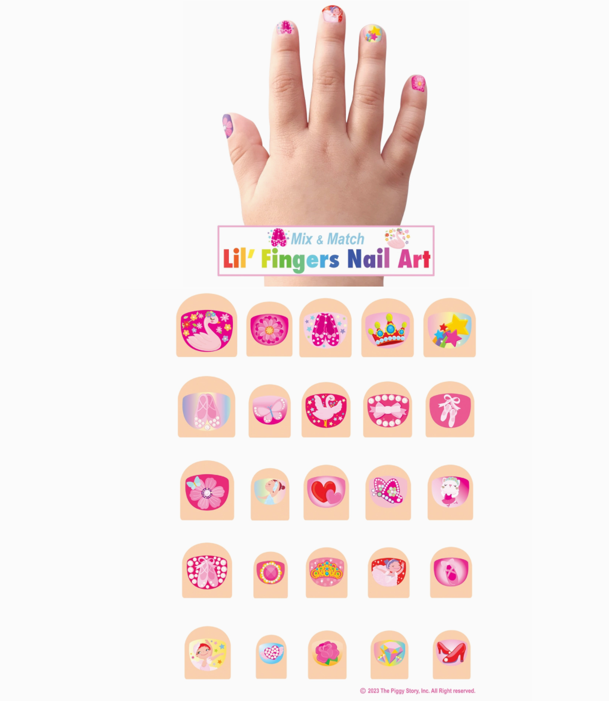 Lil' Fingers Nail Art