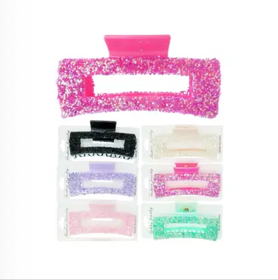 Girls Glitter Clips