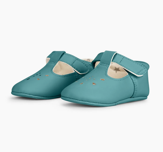Mary Jane Flat - Crystal Blue
