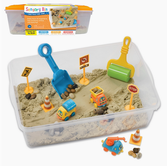 Sensory Bin Construction Zone