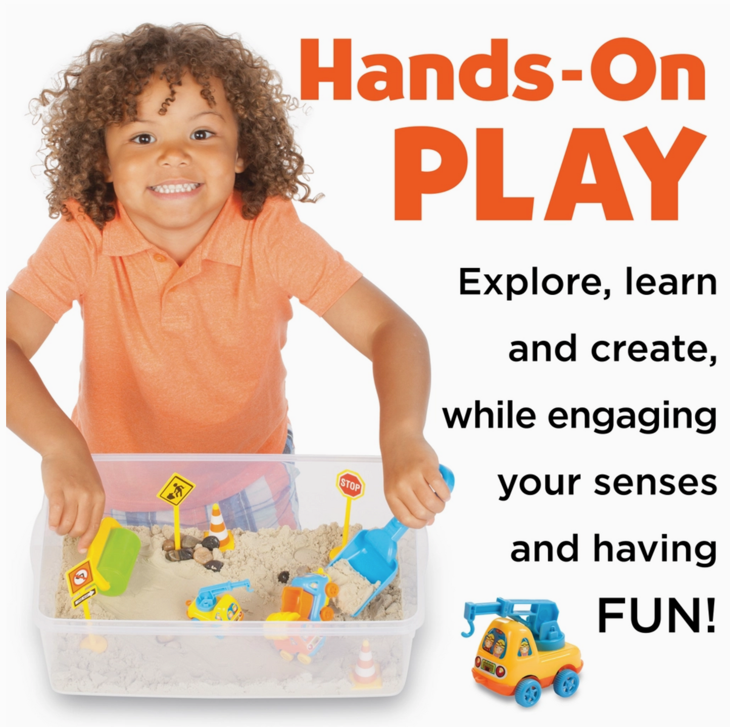Sensory Bin Construction Zone