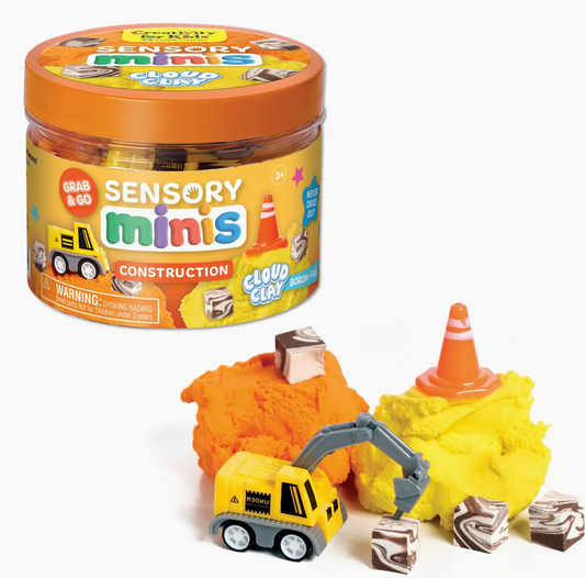 Sensory Mini Play Kit Jar - Construction