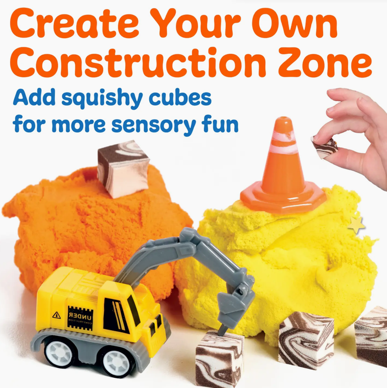 Sensory Mini Play Kit Jar - Construction
