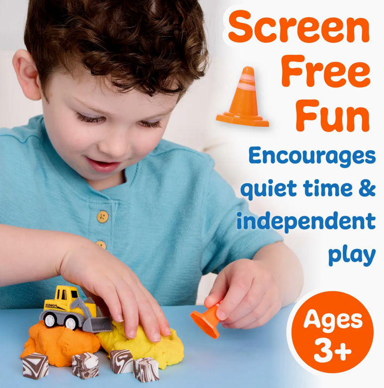 Sensory Mini Play Kit Jar - Construction