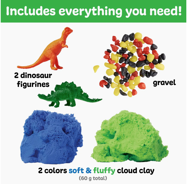 Sensory Mini Play Kit Jar - Dinosaur