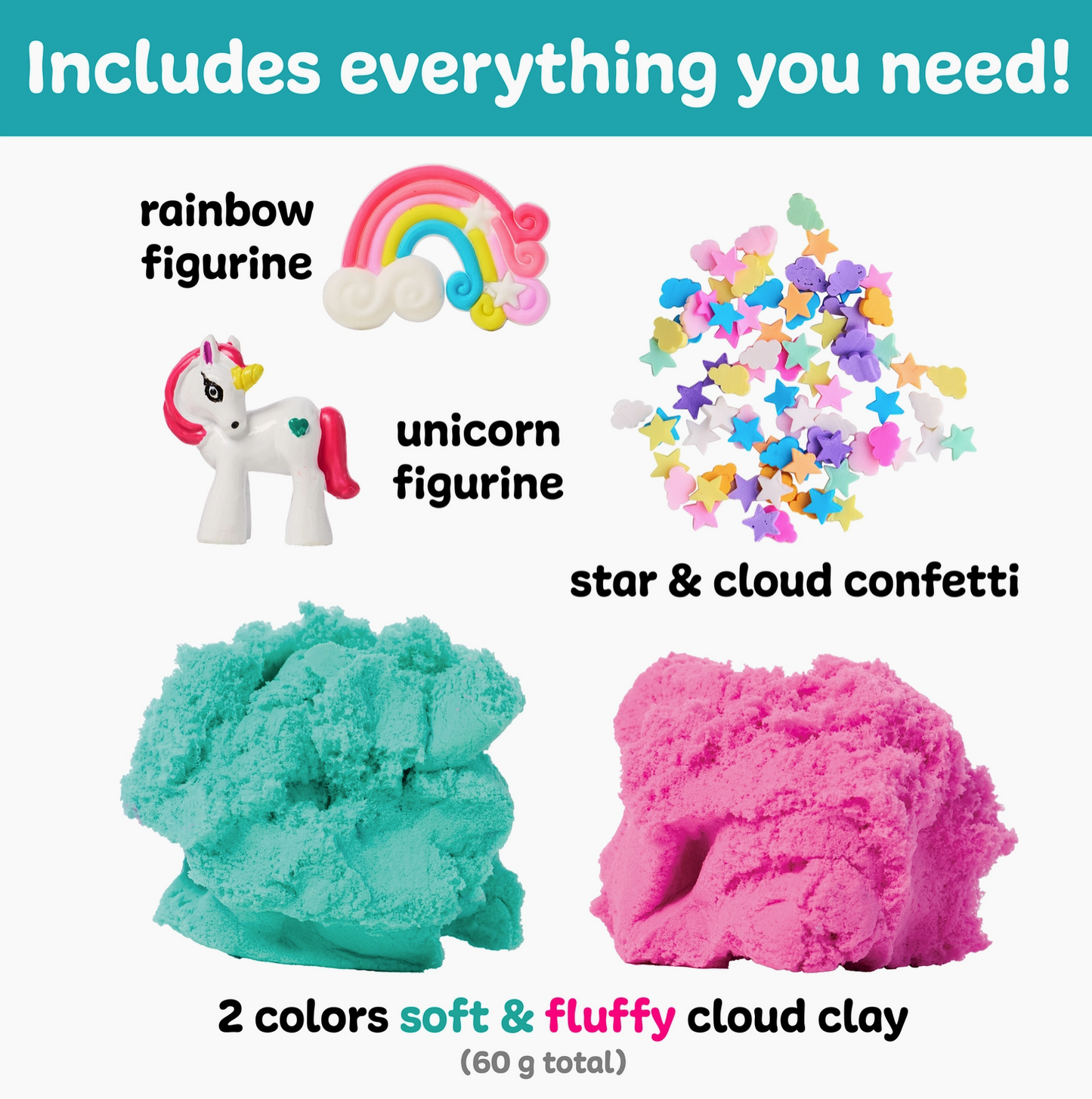 Sensory Mini Play Kit Jar - Unicorn