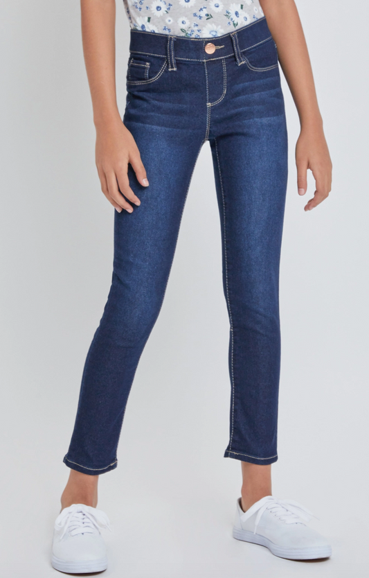 Girls Pull On Skinny Jeans